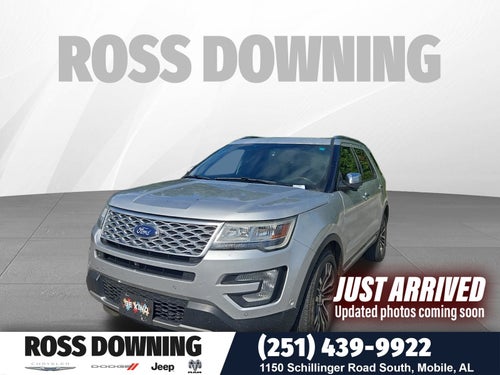 2016 Ford Explorer Platinum
