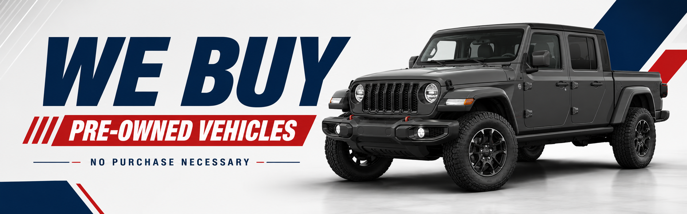 Sell Us Your Vehicle
