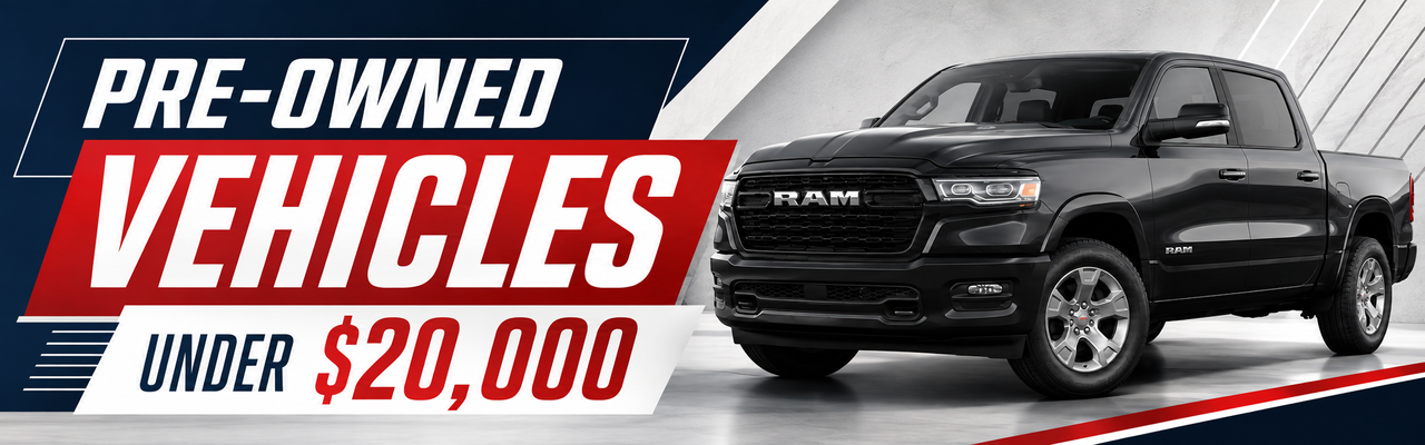 Pre-owned Vehicles Under $20,000