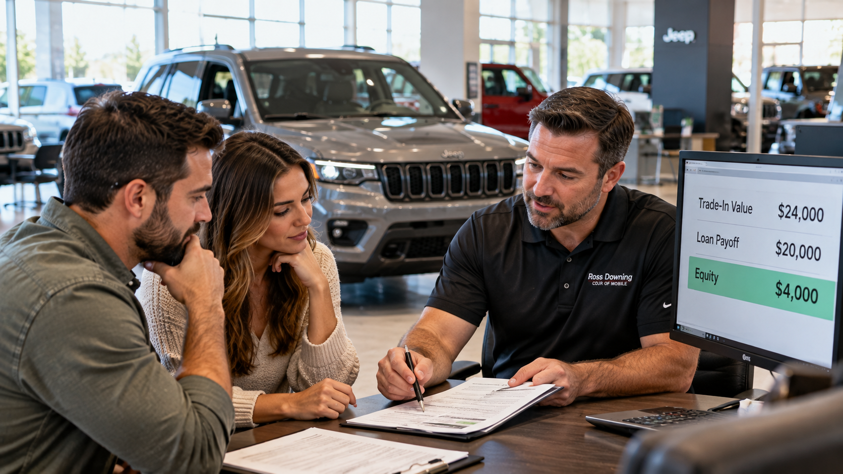 Used Car Dealer Mobile AL Trade In With Existing Loan